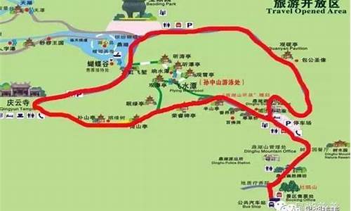 鼎湖山旅游攻略路线_鼎湖山旅游攻略路线图