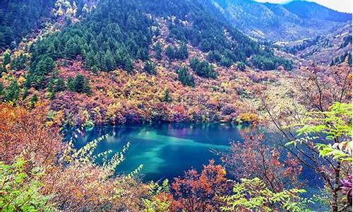 九寨沟风景区图片做头像好吗_九寨沟的照片风景图片