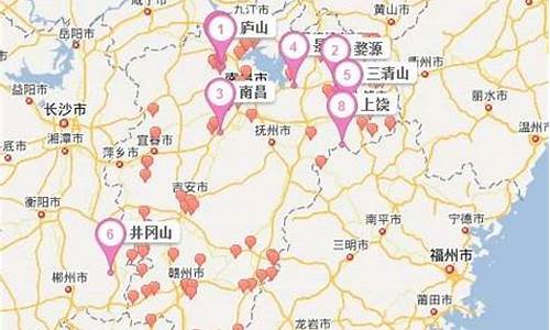 江西旅游攻略自驾游路线_江西旅游攻略自驾游路线图